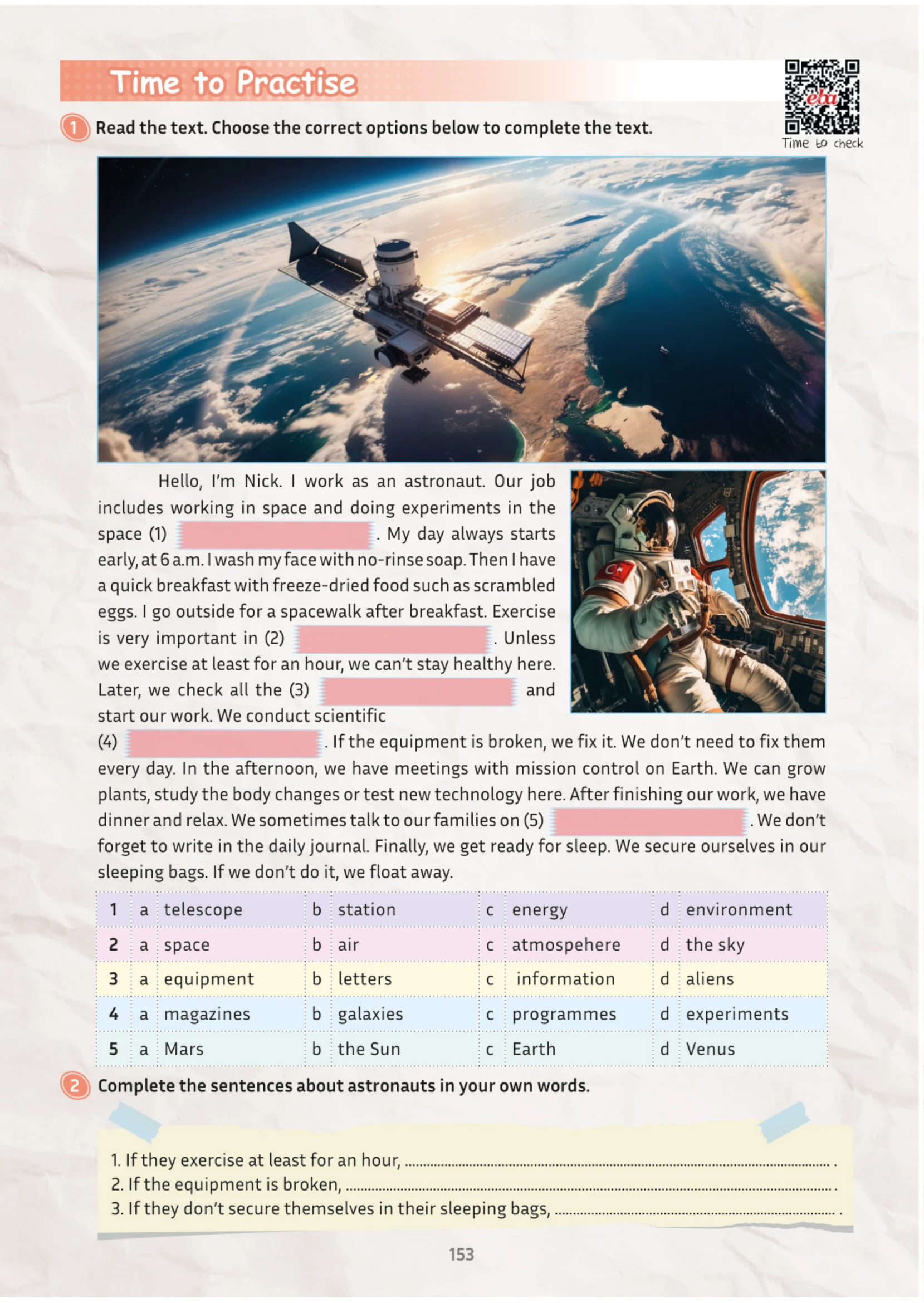 5. Sınıf İngilizce Ders Kitabı Cevapları Çoklu Yabancı Dil Eğitim Modeli Meb Yayınları 1. Kitap Sayfa 153