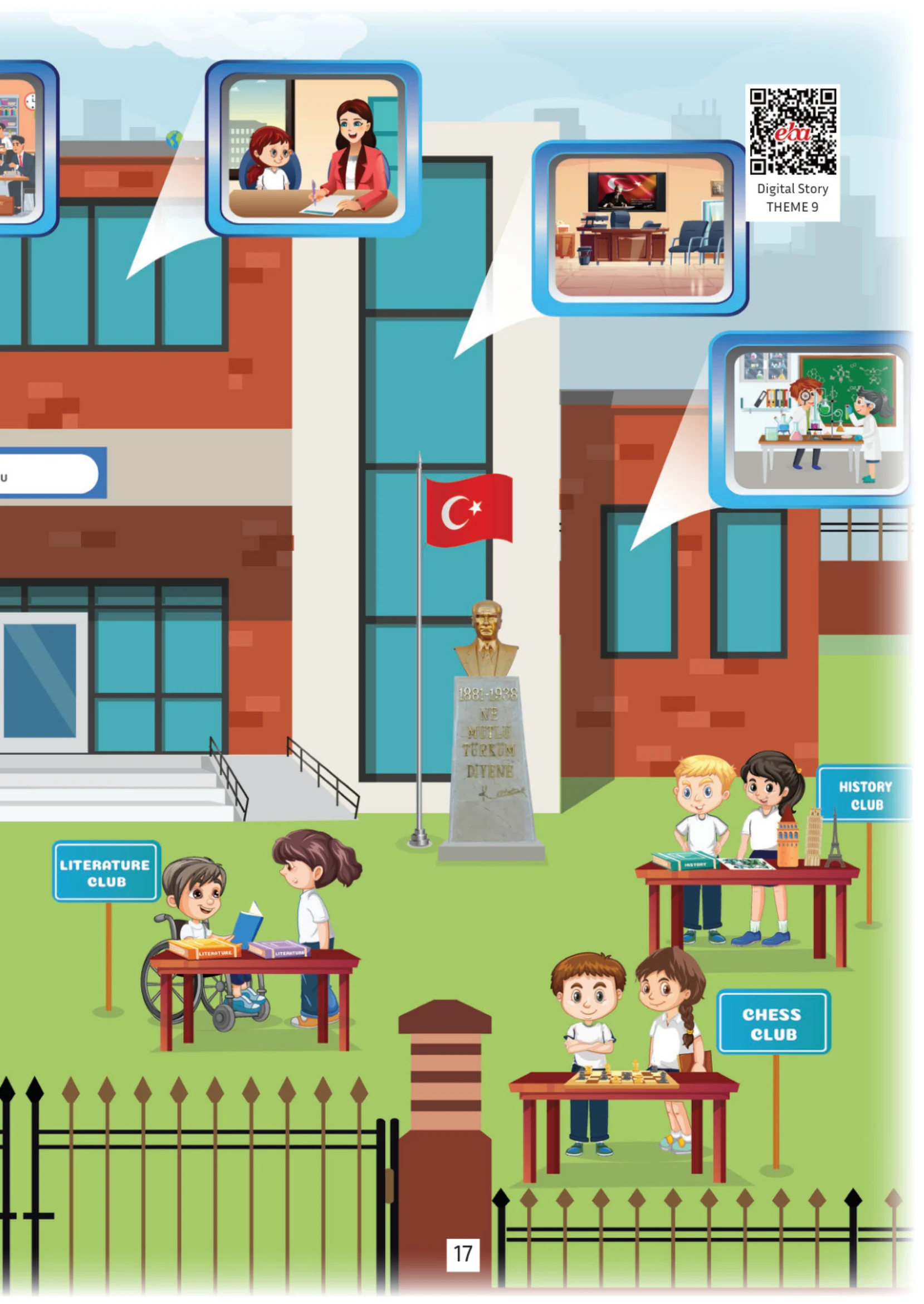 5. Sınıf İngilizce Ders Kitabı Cevapları Çoklu Yabancı Dil Eğitim Modeli Meb Yayınları 2. Kitap Sayfa 17