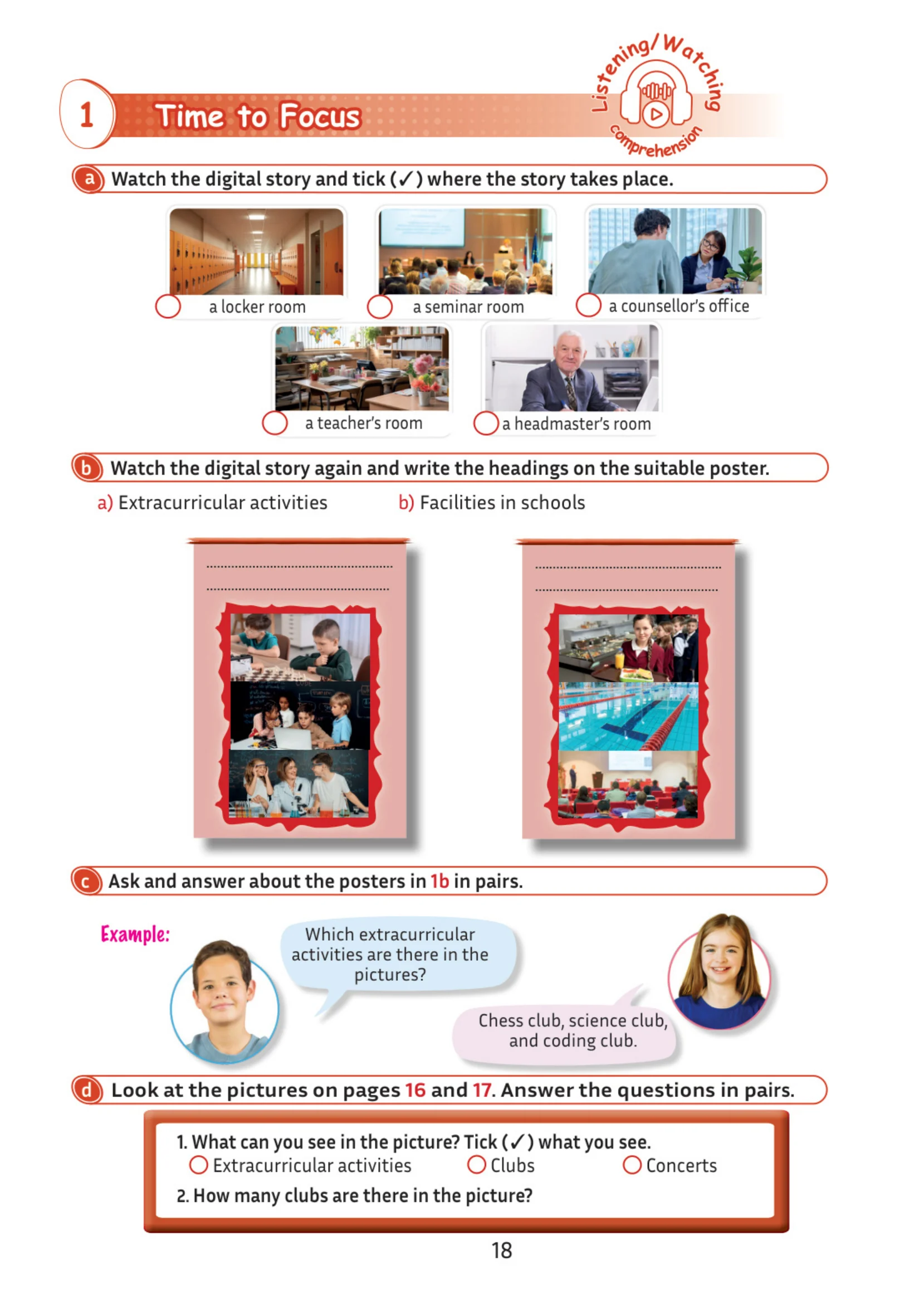 5. Sınıf İngilizce Ders Kitabı Cevapları Çoklu Yabancı Dil Eğitim Modeli Meb Yayınları 2. Kitap Sayfa 18