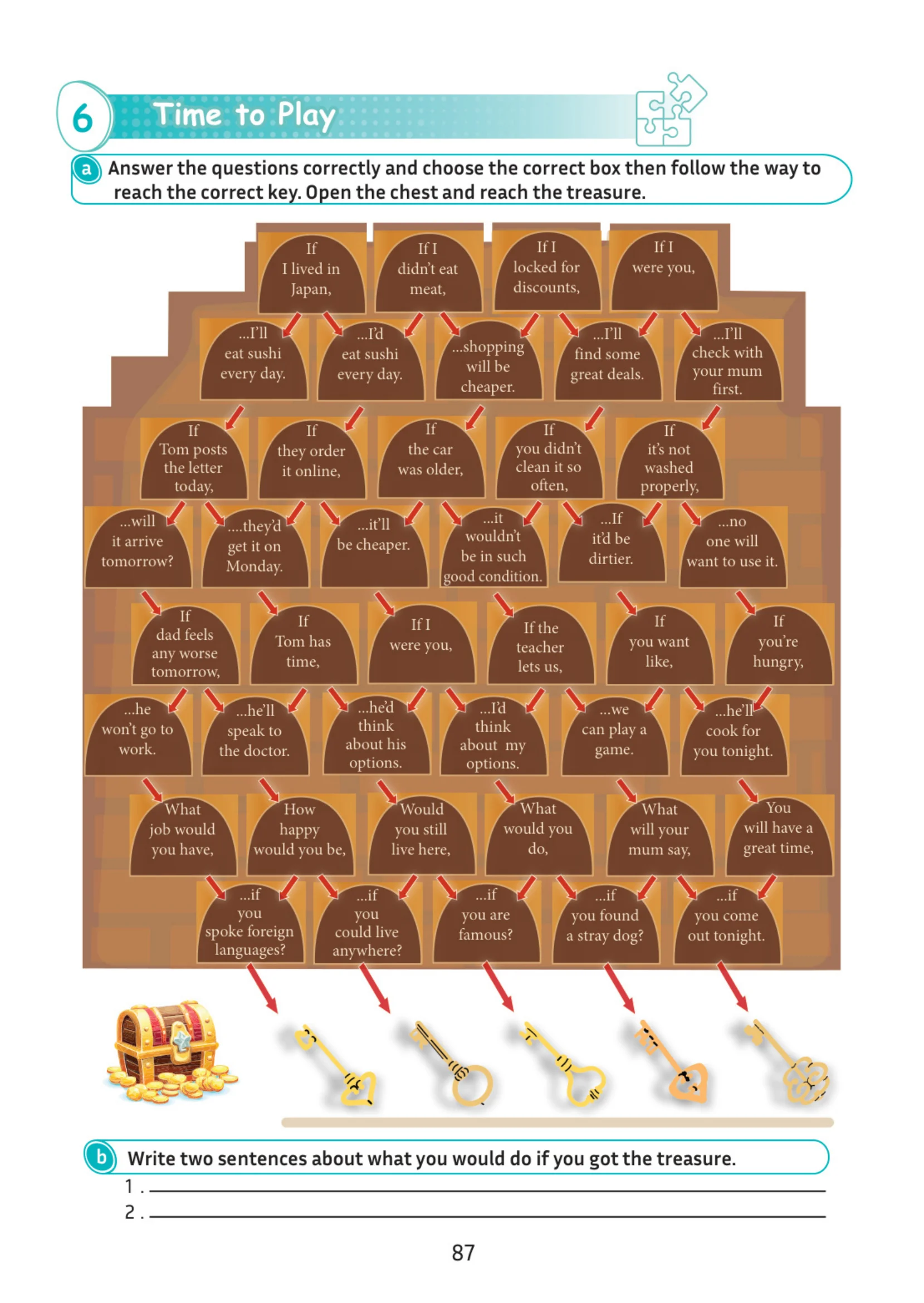5. Sınıf İngilizce Ders Kitabı Cevapları Çoklu Yabancı Dil Eğitim Modeli Meb Yayınları 2. Kitap Sayfa 87
