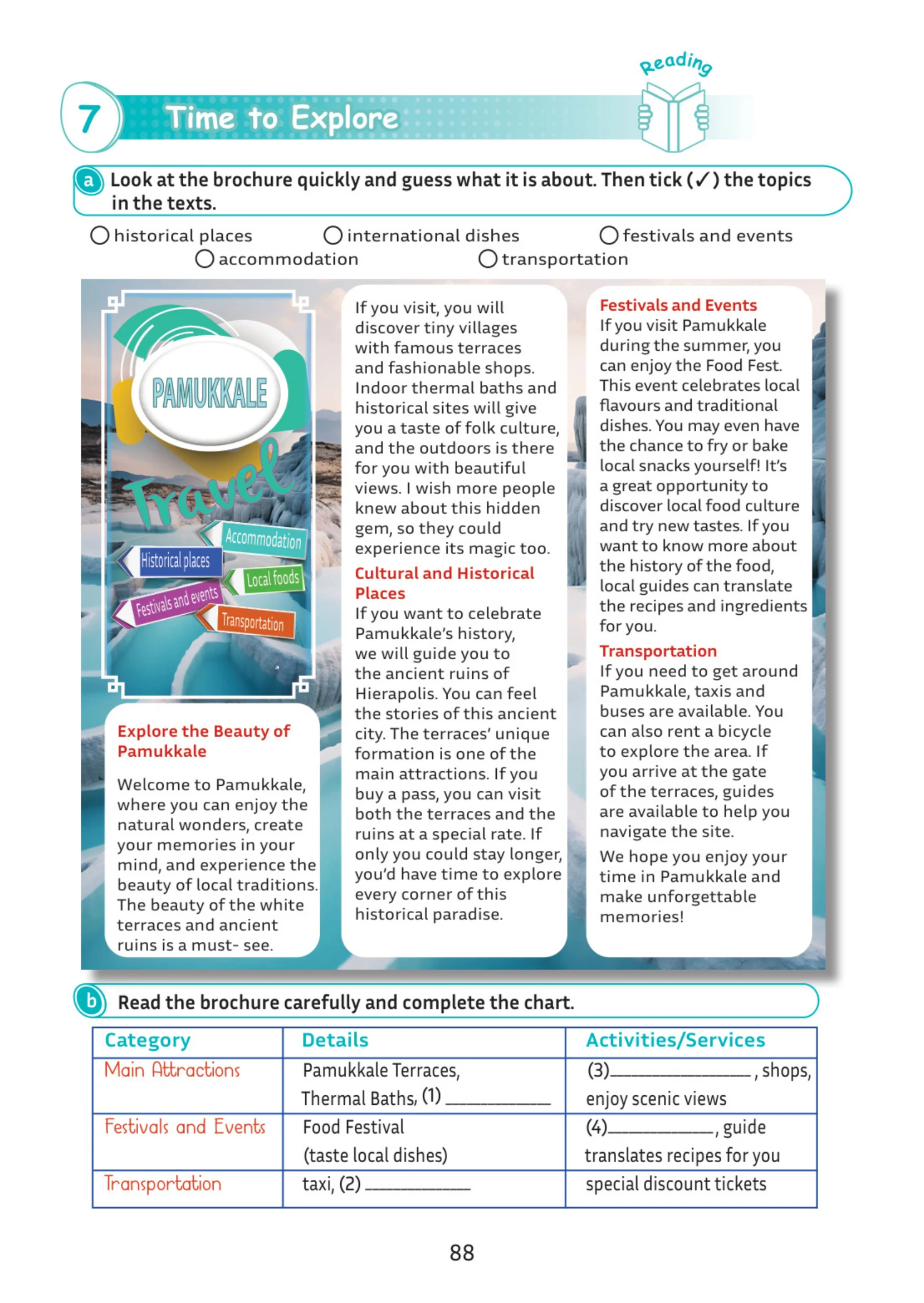 5. Sınıf İngilizce Ders Kitabı Cevapları Çoklu Yabancı Dil Eğitim Modeli Meb Yayınları 2. Kitap Sayfa 88