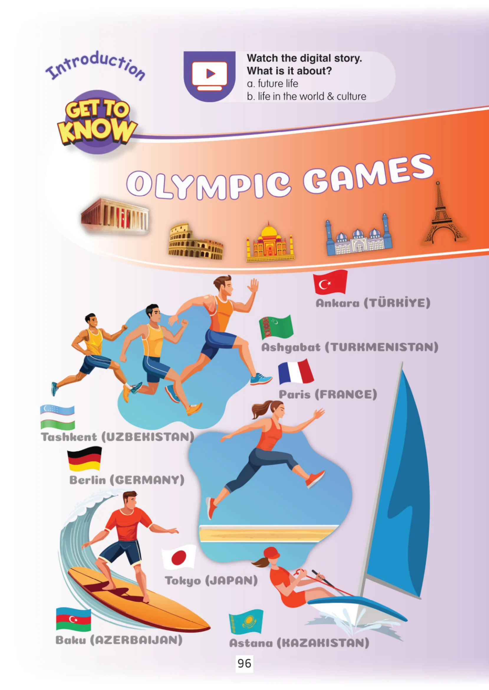 5. Sınıf İngilizce Ders Kitabı Cevapları Çoklu Yabancı Dil Eğitim Modeli Meb Yayınları 2. Kitap Sayfa 96