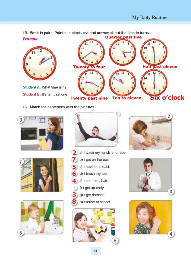 5. Sınıf İngilizce Ders Kitabı Cevapları Özgün Yayınları Sayfa 51 Çözüm Görseli