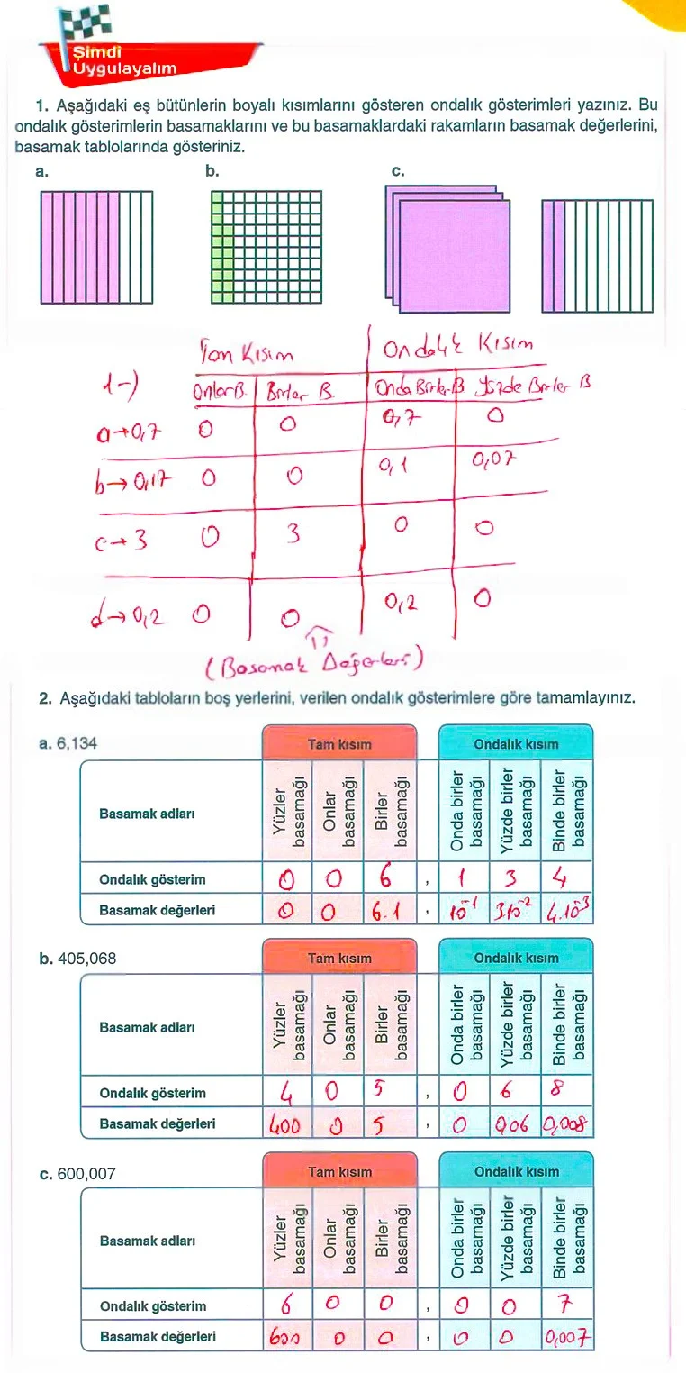 5. Sınıf Matematik Ders Kitabı Cevapları Koza Yayınları Sayfa 114 Çözüm Görseli
