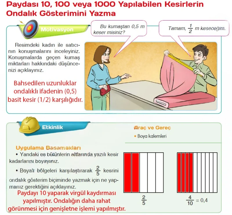 5. Sınıf Matematik Ders Kitabı Cevapları Koza Yayınları Sayfa 115 Çözüm Görseli