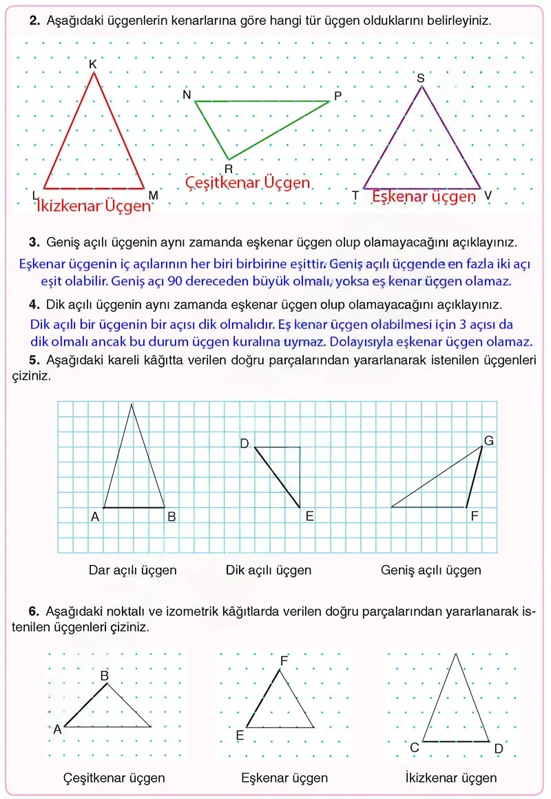 5. Sınıf Matematik Ders Kitabı Cevapları Koza Yayınları Sayfa 172 Çözüm Görseli