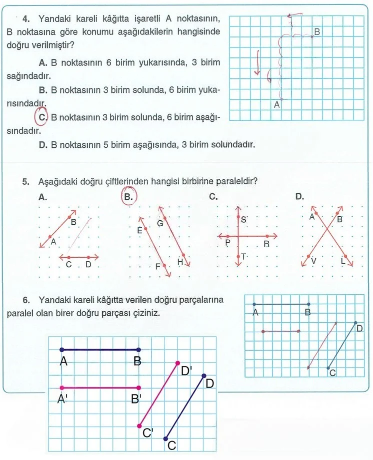 5. Sınıf Matematik Ders Kitabı Cevapları Koza Yayınları Sayfa 186 Çözüm Görseli