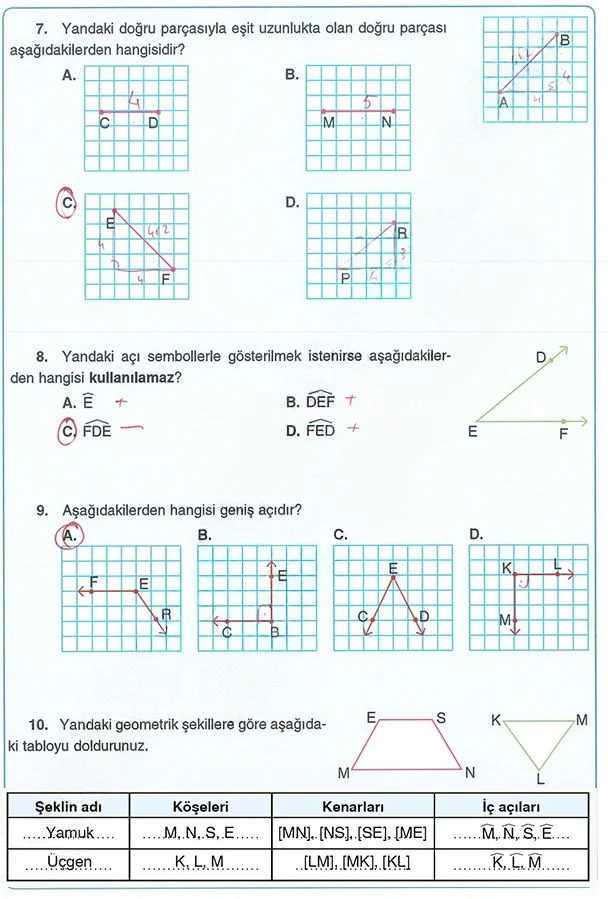 5. Sınıf Matematik Ders Kitabı Cevapları Koza Yayınları Sayfa 187 Çözüm Görseli