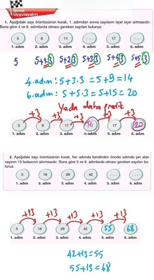 5. Sınıf Matematik Ders Kitabı Cevapları Koza Yayınları Sayfa 21 Çözüm Görseli