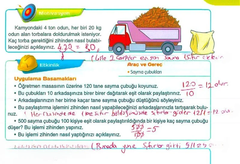 5. Sınıf Matematik Ders Kitabı Cevapları Koza Yayınları Sayfa 50 Çözüm Görseli