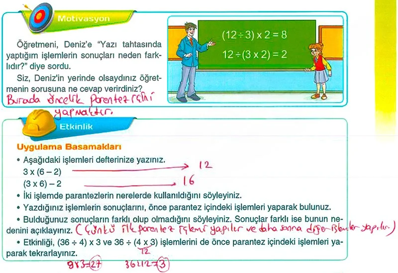 5. Sınıf Matematik Ders Kitabı Cevapları Koza Yayınları Sayfa 61 Çözüm Görseli