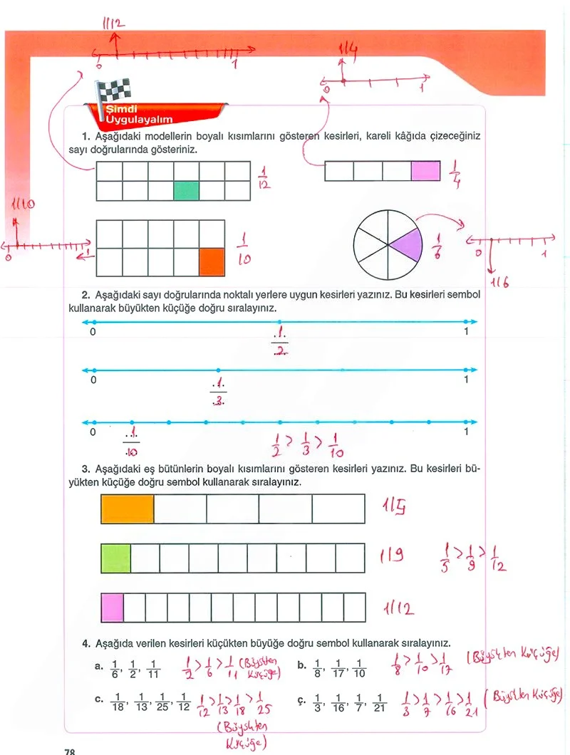 5. Sınıf Matematik Ders Kitabı Cevapları Koza Yayınları Sayfa 78 Çözüm Görseli
