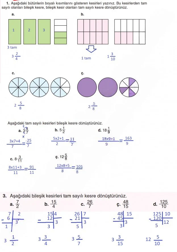 5. Sınıf Matematik Ders Kitabı Cevapları Koza Yayınları Sayfa 81 Çözüm Görseli