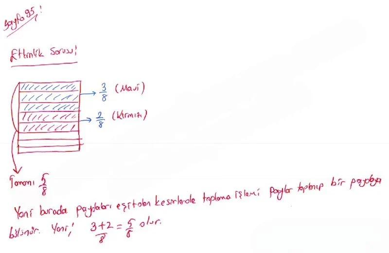 5. Sınıf Matematik Ders Kitabı Cevapları Koza Yayınları Sayfa 95 Çözüm Görseli