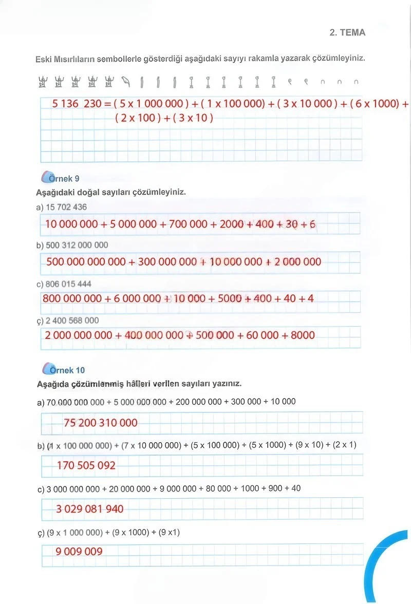 5. Sınıf Matematik Ders Kitabı Cevapları Meb Yayınları 1.Kitap Sayfa 105 Çözüm Görseli