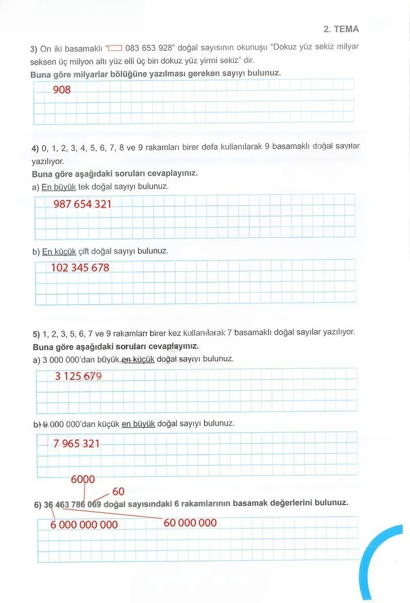 5. Sınıf Matematik Ders Kitabı Cevapları Meb Yayınları 1.Kitap Sayfa 109 Çözüm Görseli