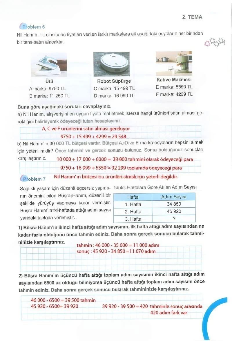 5. Sınıf Matematik Ders Kitabı Cevapları Meb Yayınları 1.Kitap Sayfa 117 Çözüm Görseli