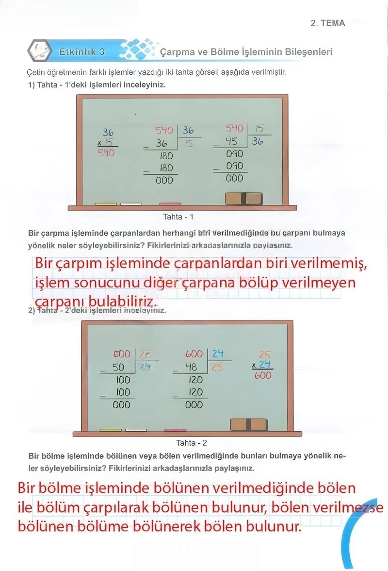 5. Sınıf Matematik Ders Kitabı Cevapları Meb Yayınları 1.Kitap Sayfa 129 Çözüm Görseli