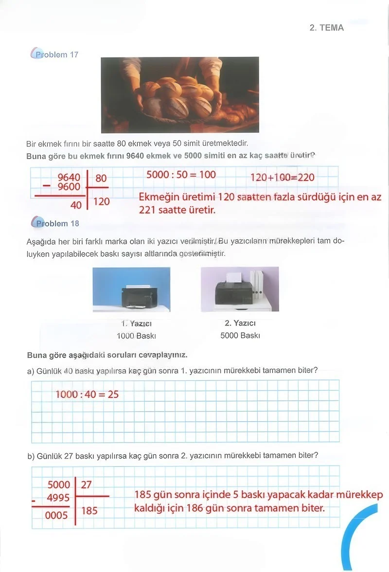 5. Sınıf Matematik Ders Kitabı Cevapları Meb Yayınları 1.Kitap Sayfa 131 Çözüm Görseli