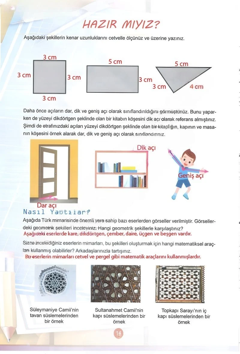 5. Sınıf Matematik Ders Kitabı Cevapları Meb Yayınları 1.Kitap Sayfa 14 Çözüm Görseli