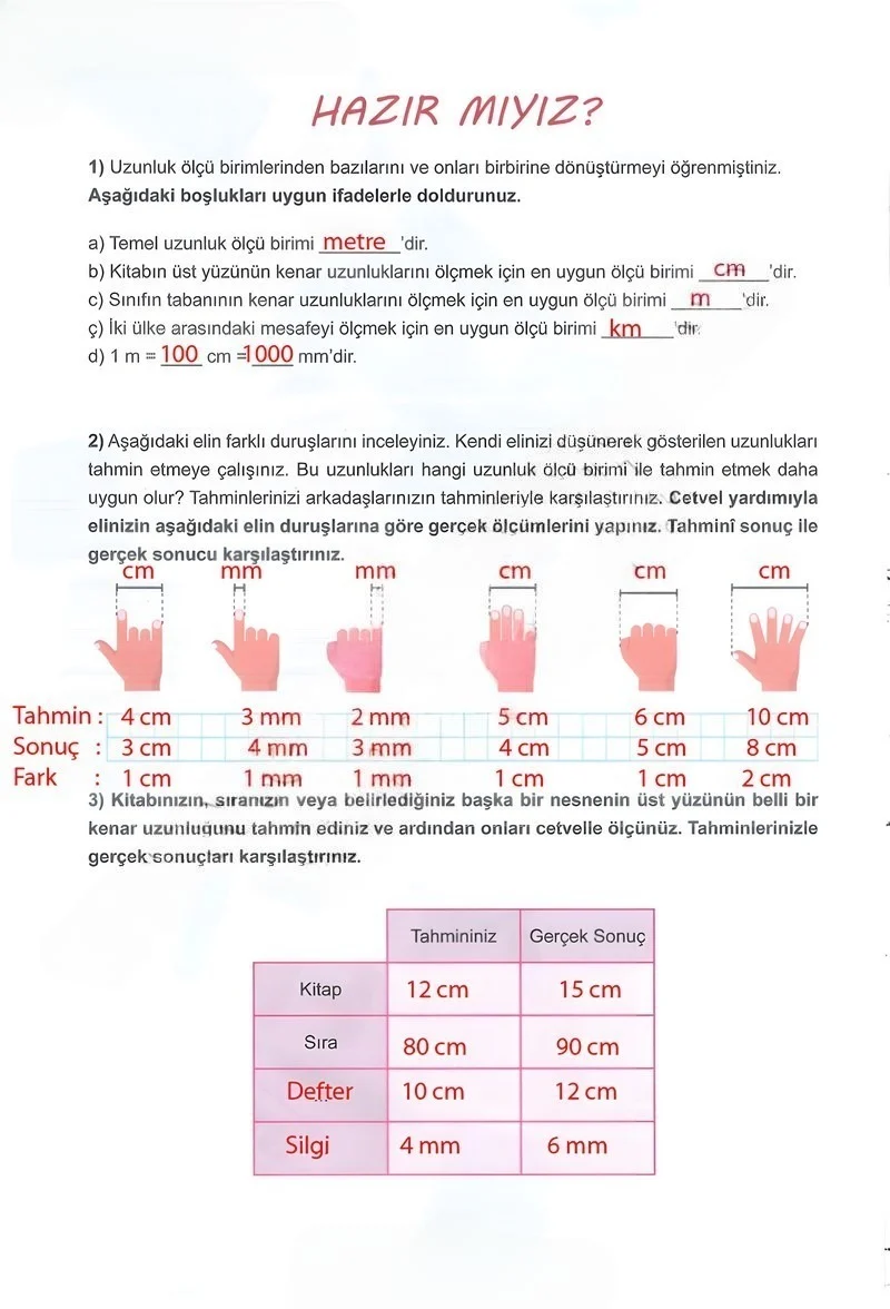 5. Sınıf Matematik Ders Kitabı Cevapları Meb Yayınları 1.Kitap Sayfa 140 Çözüm Görseli