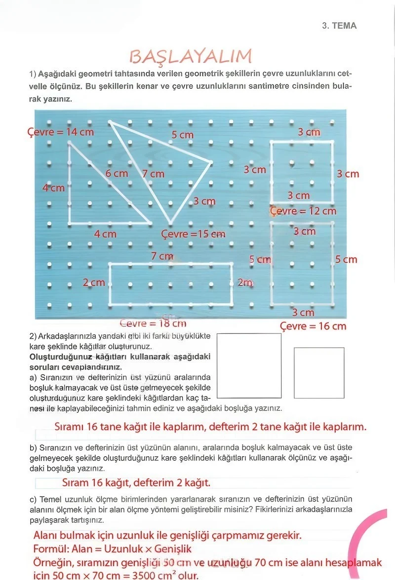 5. Sınıf Matematik Ders Kitabı Cevapları Meb Yayınları 1.Kitap Sayfa 141 Çözüm Görseli