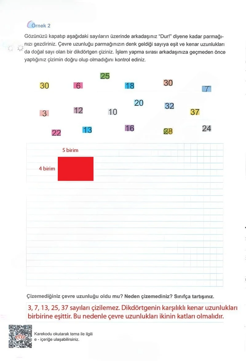 5. Sınıf Matematik Ders Kitabı Cevapları Meb Yayınları 1.Kitap Sayfa 144 Çözüm Görseli