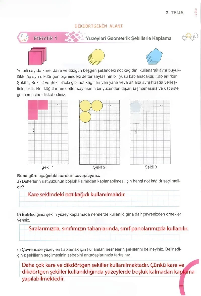 5. Sınıf Matematik Ders Kitabı Cevapları Meb Yayınları 1.Kitap Sayfa 145 Çözüm Görseli