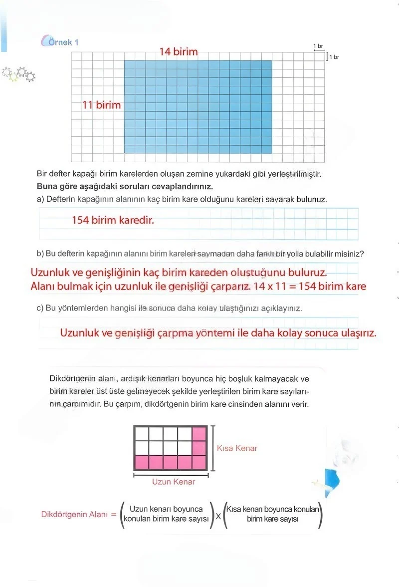 5. Sınıf Matematik Ders Kitabı Cevapları Meb Yayınları 1.Kitap Sayfa 146 Çözüm Görseli