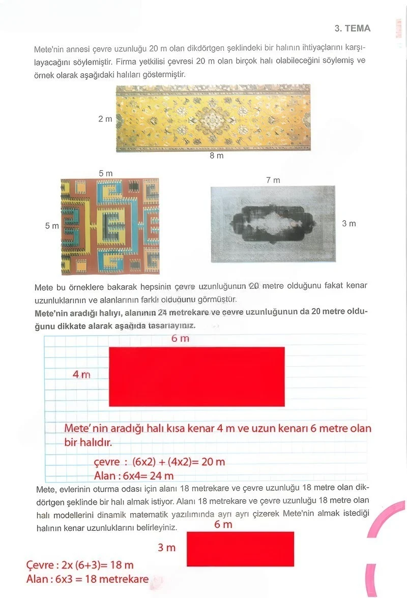 5. Sınıf Matematik Ders Kitabı Cevapları Meb Yayınları 1.Kitap Sayfa 151 Çözüm Görseli