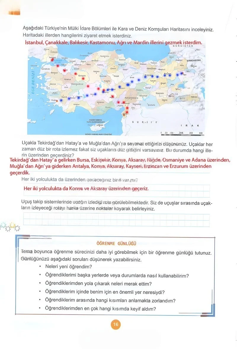 5. Sınıf Matematik Ders Kitabı Cevapları Meb Yayınları 1.Kitap Sayfa 16 Çözüm Görseli