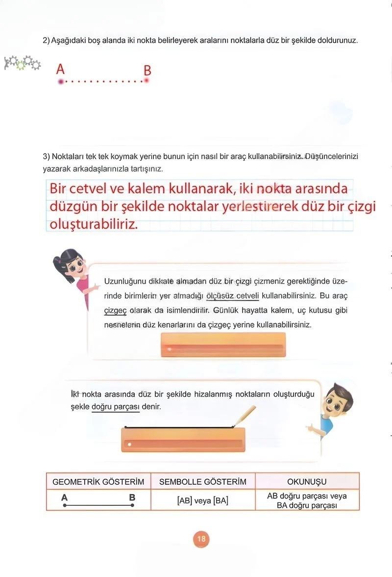 5. Sınıf Matematik Ders Kitabı Cevapları Meb Yayınları 1.Kitap Sayfa 18 Çözüm Görseli