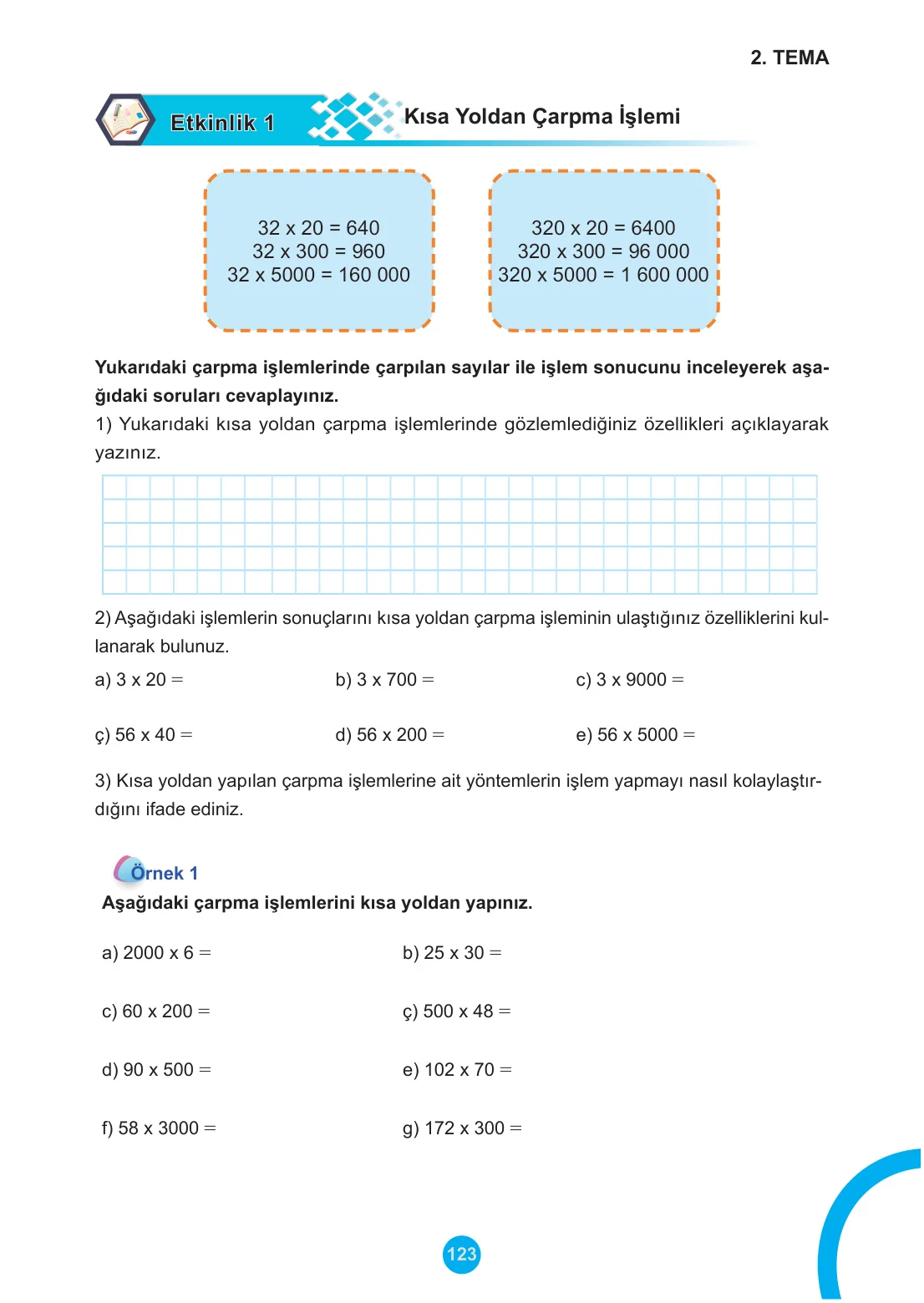 5. Sınıf Matematik Ders Kitabı Cevapları Meb Yayınları 1. Kitap Sayfa 123