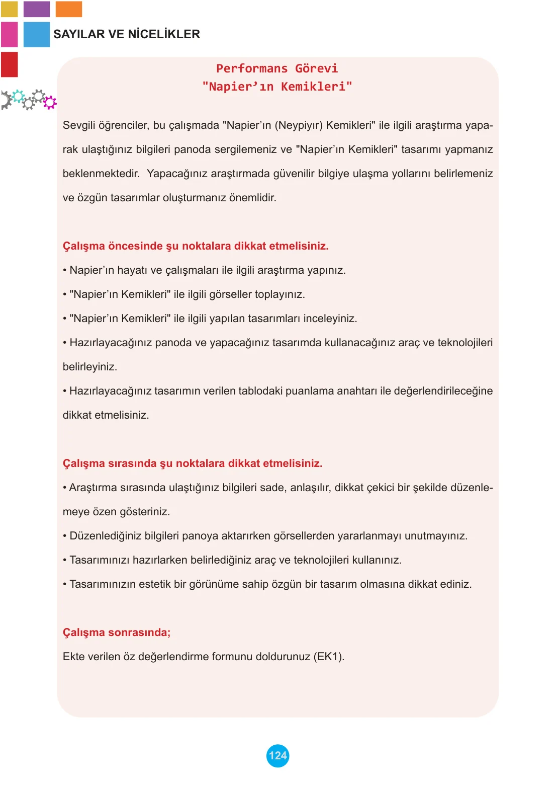 5. Sınıf Matematik Ders Kitabı Cevapları Meb Yayınları 1. Kitap Sayfa 124