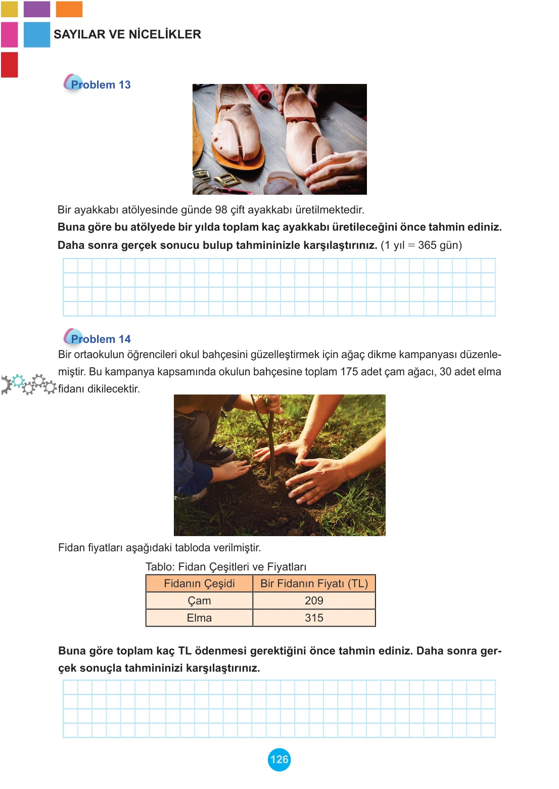 5. Sınıf Matematik Ders Kitabı Cevapları Meb Yayınları 1. Kitap Sayfa 126