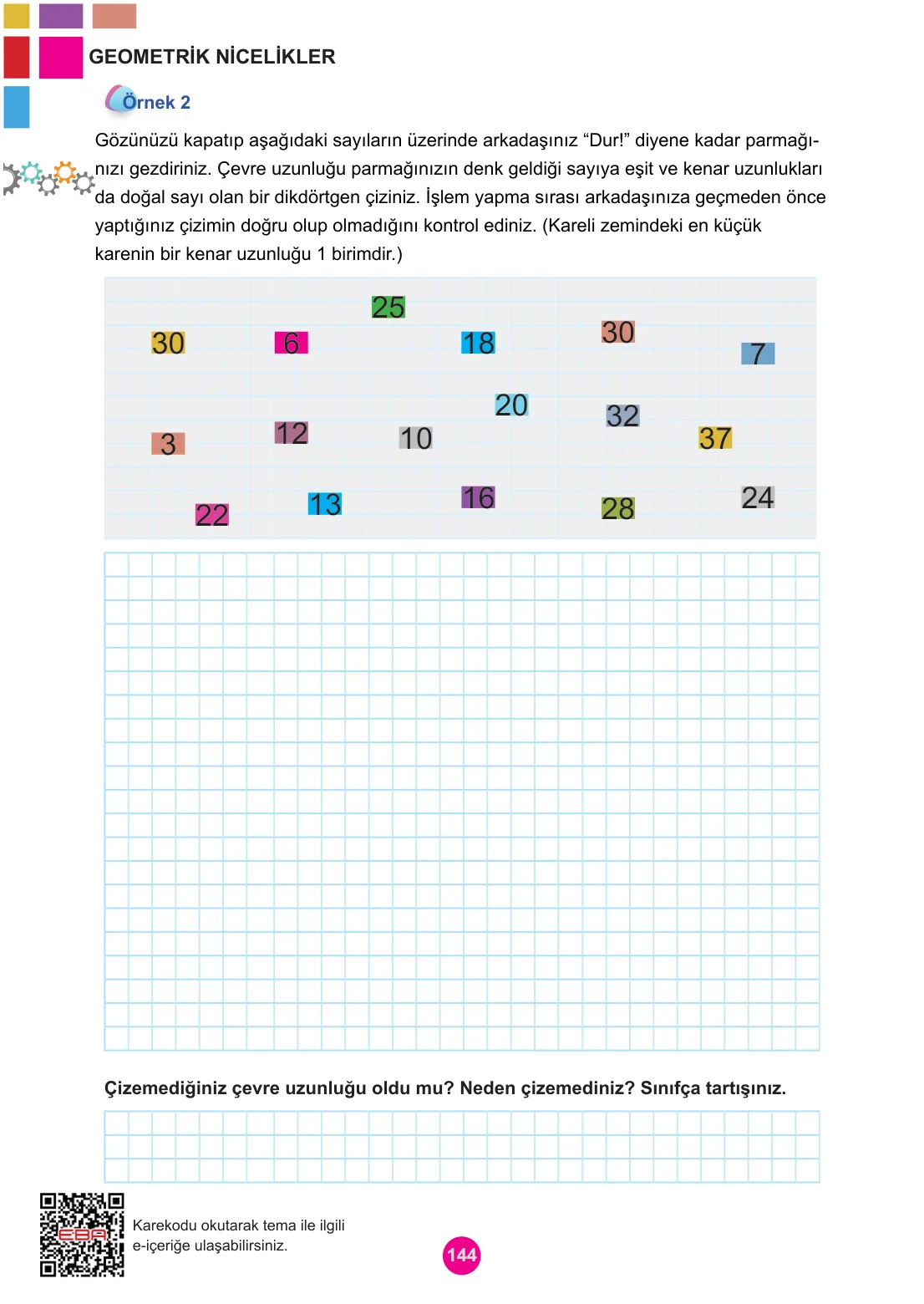 5. Sınıf Matematik Ders Kitabı Cevapları Meb Yayınları 1. Kitap Sayfa 144