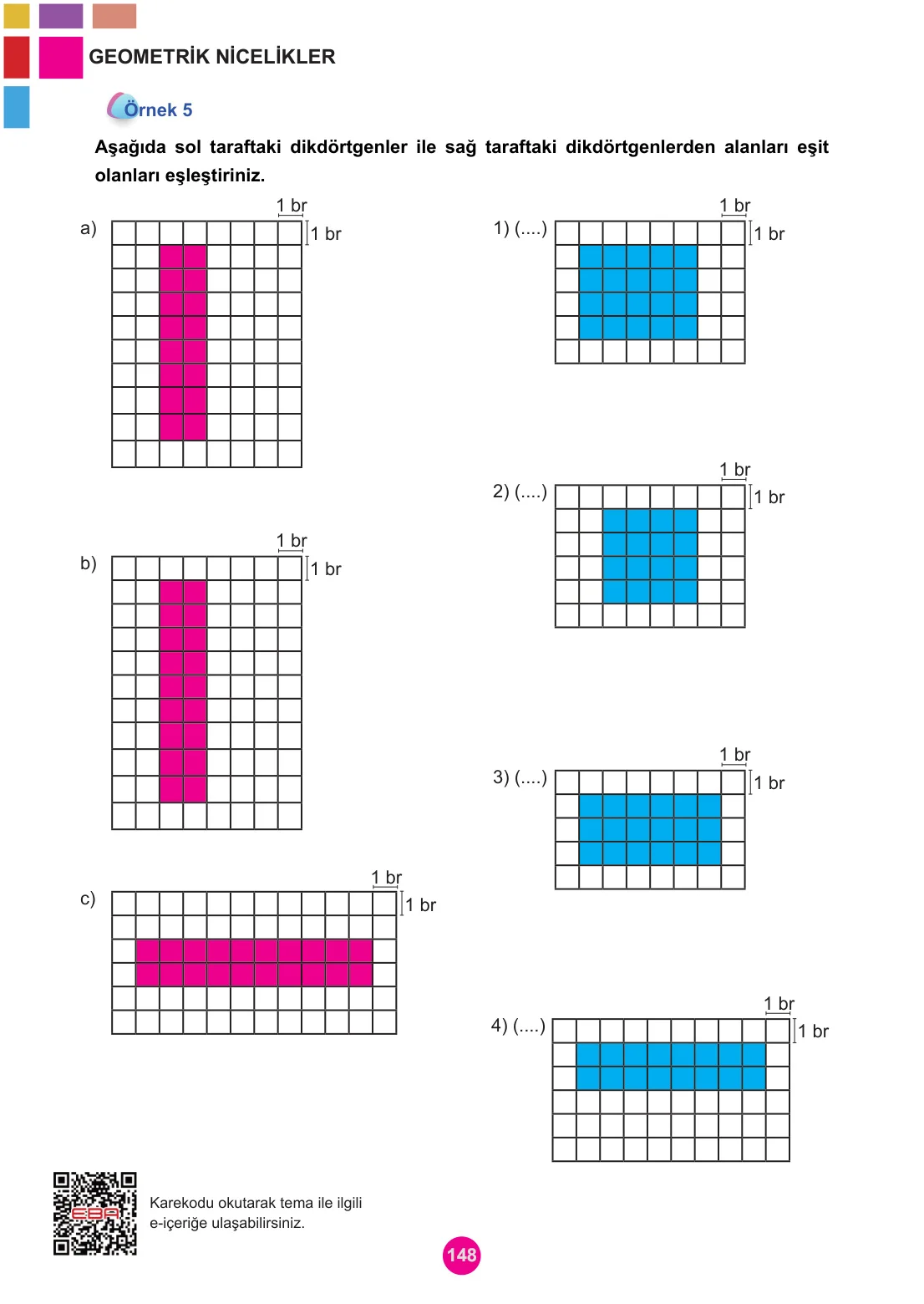 5. Sınıf Matematik Ders Kitabı Cevapları Meb Yayınları 1. Kitap Sayfa 148