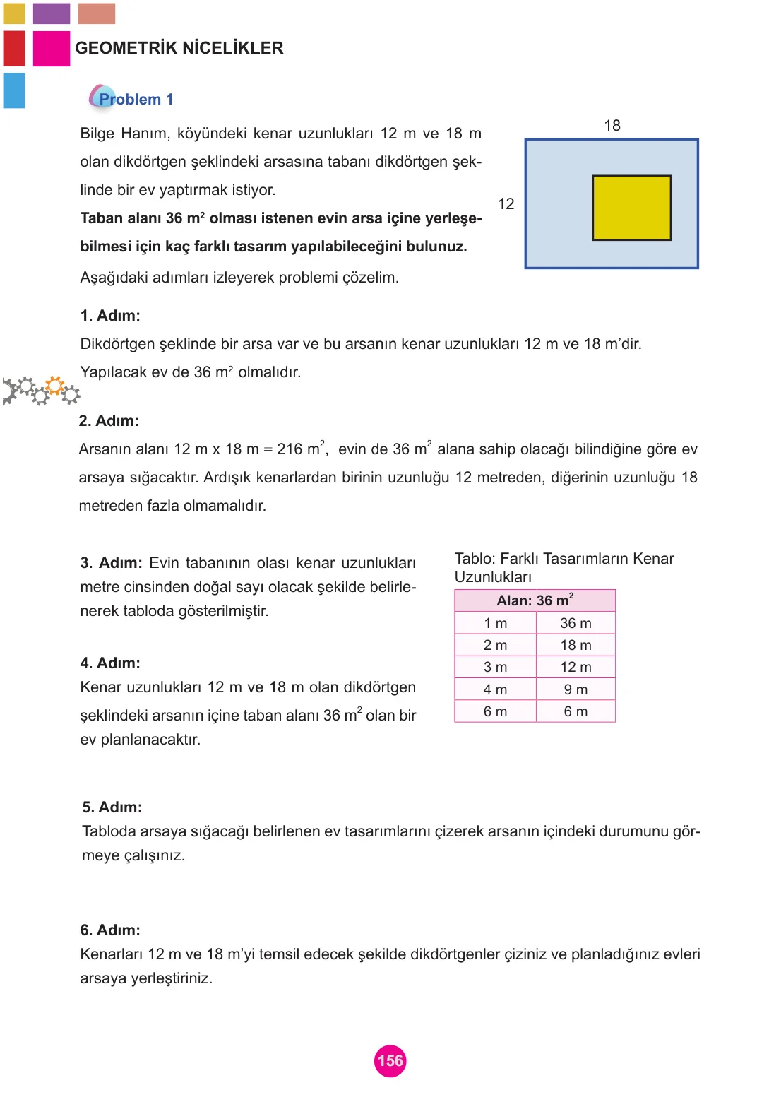 5. Sınıf Matematik Ders Kitabı Cevapları Meb Yayınları 1. Kitap Sayfa 156