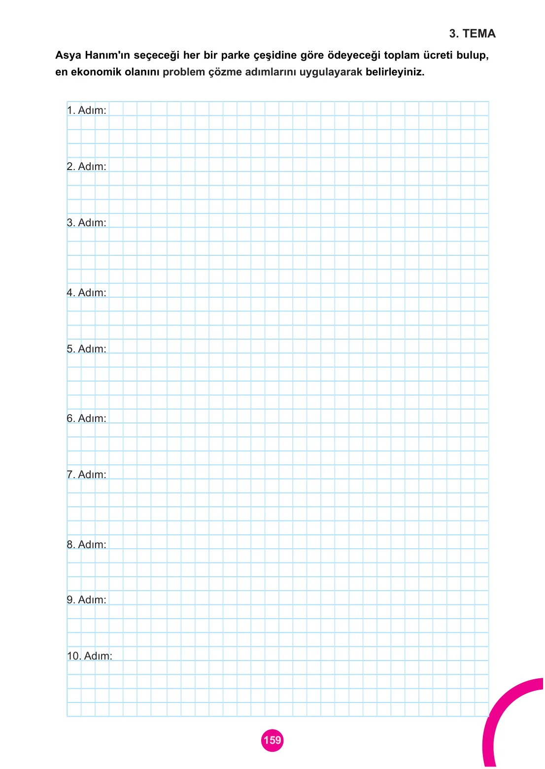 5. Sınıf Matematik Ders Kitabı Cevapları Meb Yayınları 1. Kitap Sayfa 159