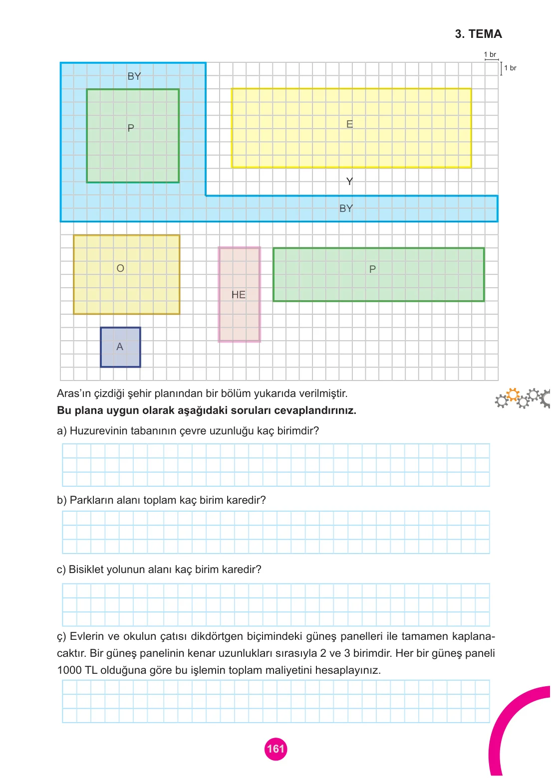 5. Sınıf Matematik Ders Kitabı Cevapları Meb Yayınları 1. Kitap Sayfa 161