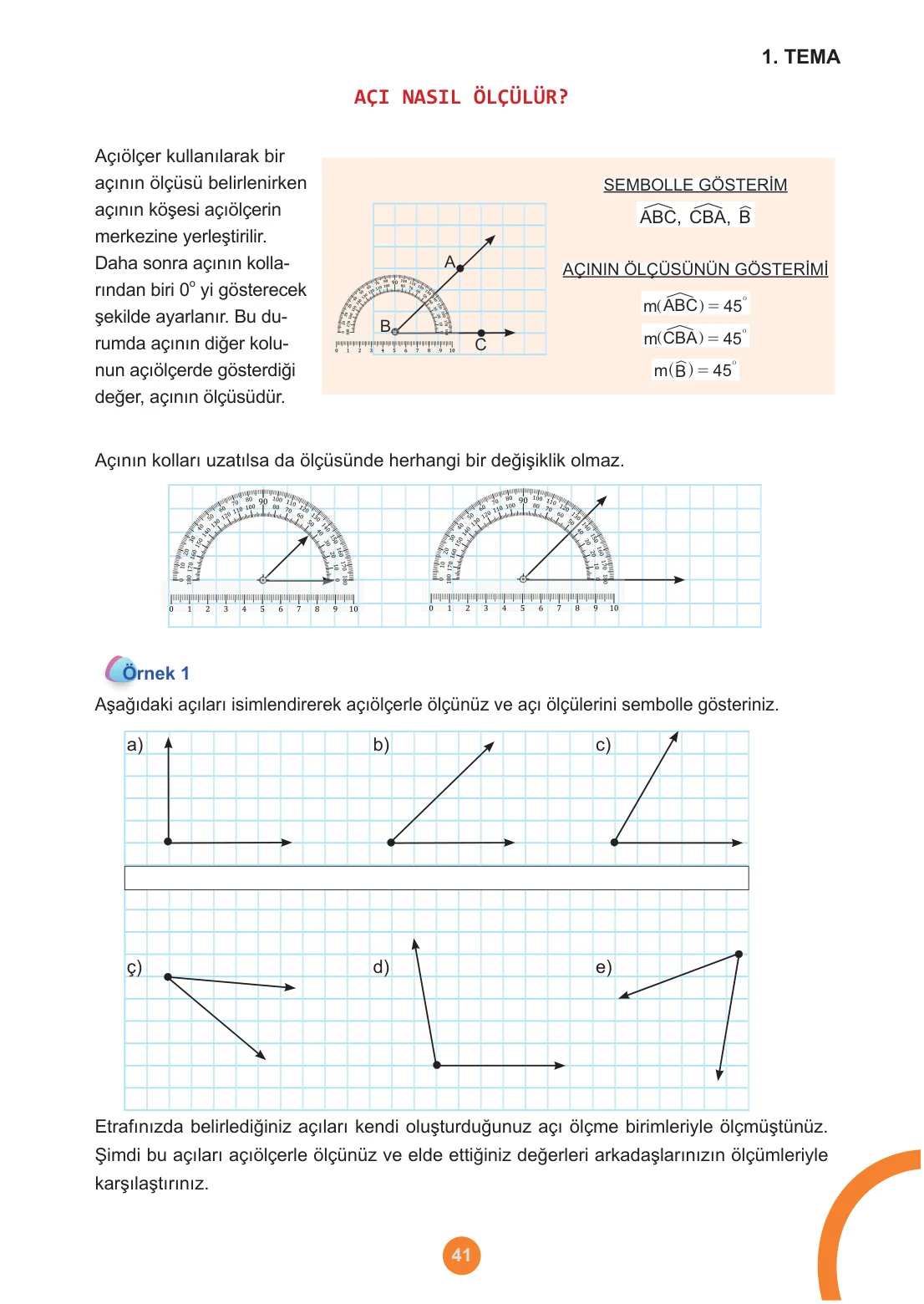 5. Sınıf Matematik Ders Kitabı Cevapları Meb Yayınları 1. Kitap Sayfa 41