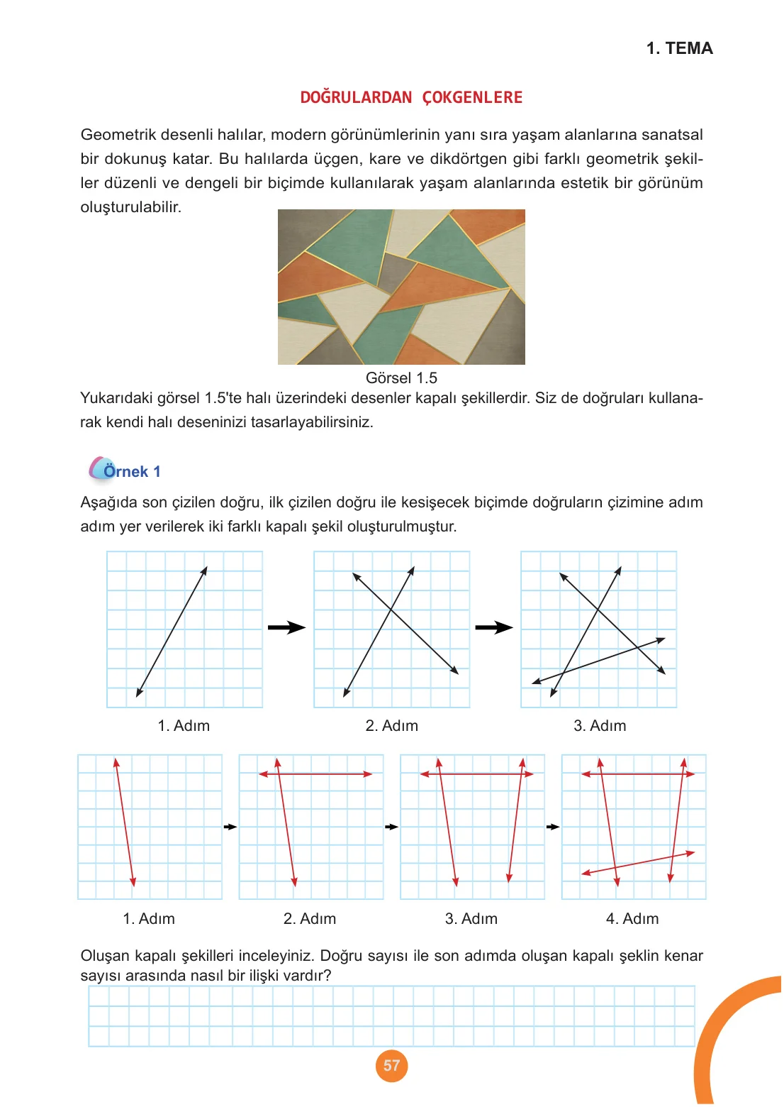 5. Sınıf Matematik Ders Kitabı Cevapları Meb Yayınları 1. Kitap Sayfa 57