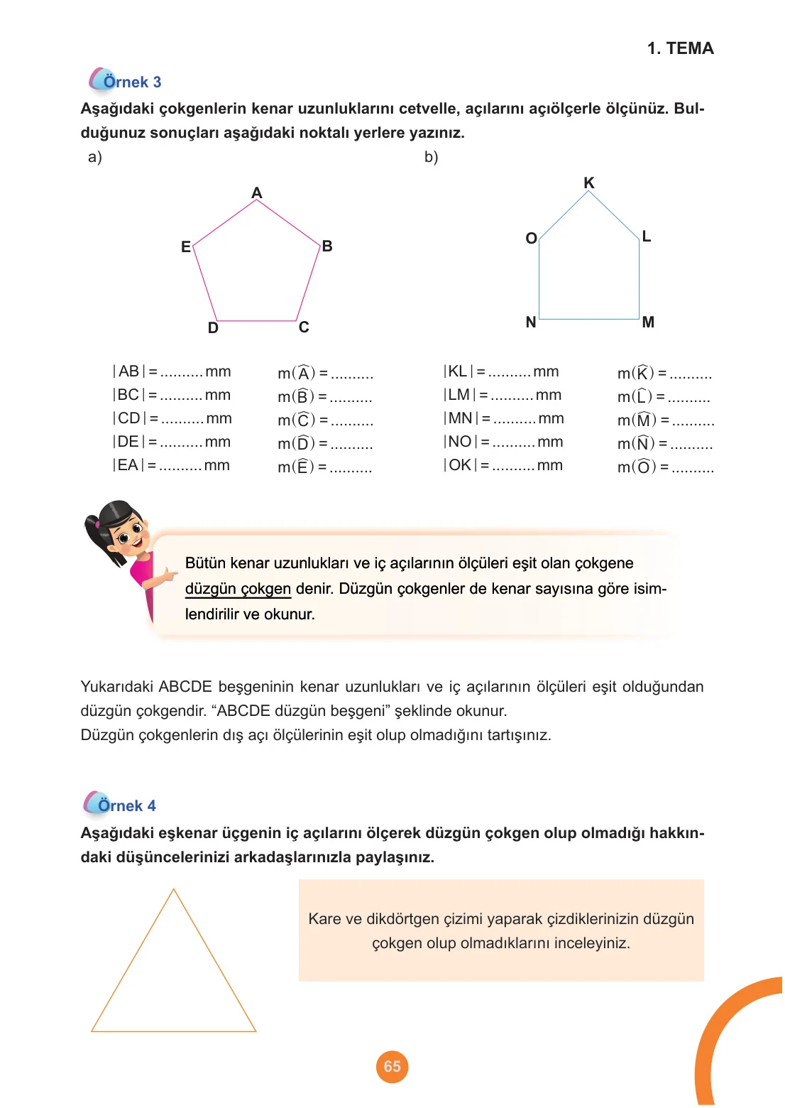 5. Sınıf Matematik Ders Kitabı Cevapları Meb Yayınları 1. Kitap Sayfa 65