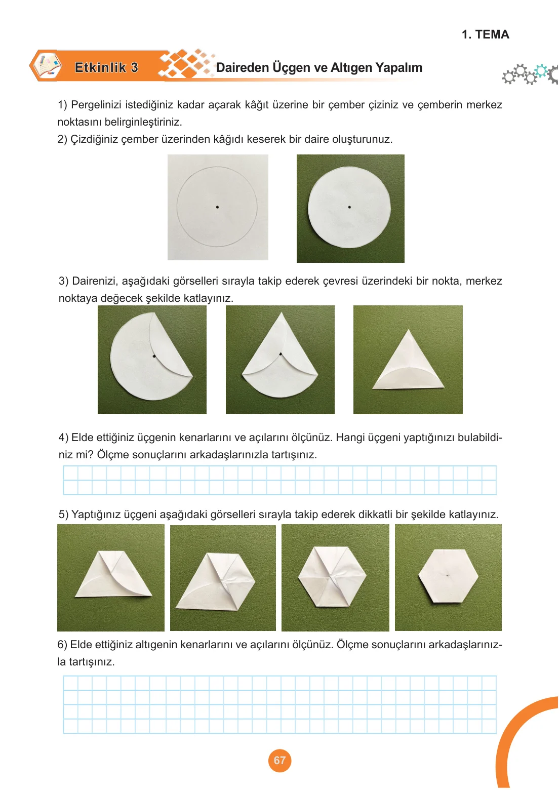 5. Sınıf Matematik Ders Kitabı Cevapları Meb Yayınları 1. Kitap Sayfa 67