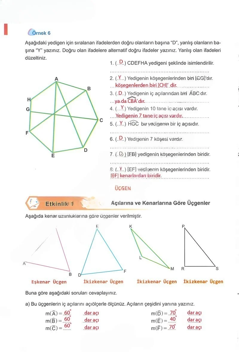 5. Sınıf Matematik Ders Kitabı Cevapları Meb Yayınları 1.Kitap Sayfa 70 Çözüm Görseli