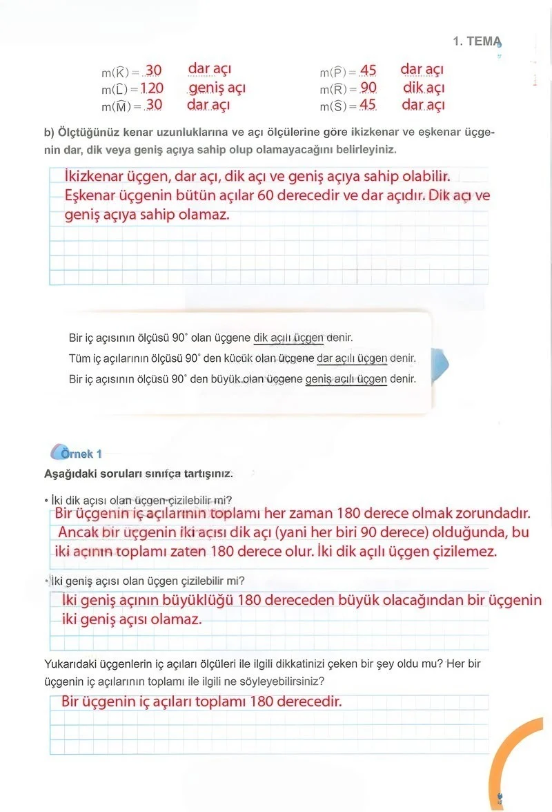 5. Sınıf Matematik Ders Kitabı Cevapları Meb Yayınları 1.Kitap Sayfa 71 Çözüm Görseli