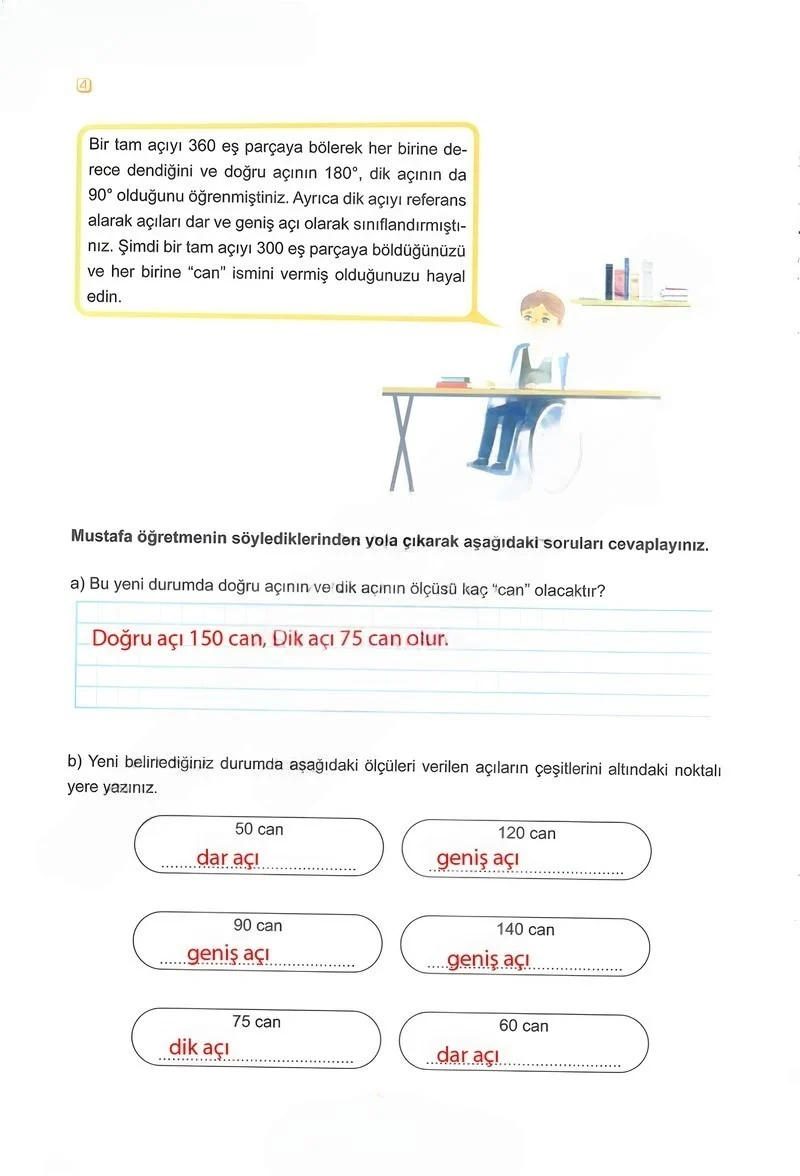 5. Sınıf Matematik Ders Kitabı Cevapları Meb Yayınları 1.Kitap Sayfa 88 Çözüm Görseli