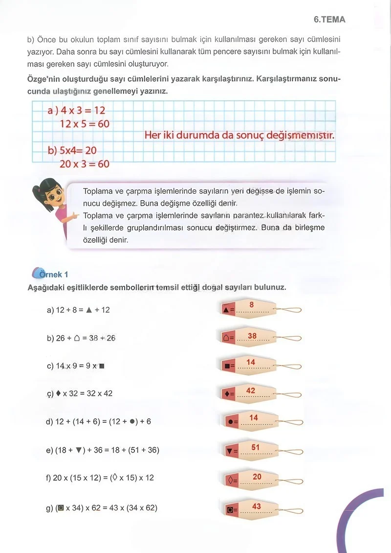 5. Sınıf Matematik Ders Kitabı Cevapları Meb Yayınları 2.Kitap Sayfa 125 Çözüm Görseli