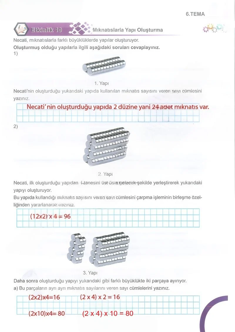 5. Sınıf Matematik Ders Kitabı Cevapları Meb Yayınları 2.Kitap Sayfa 127 Çözüm Görseli