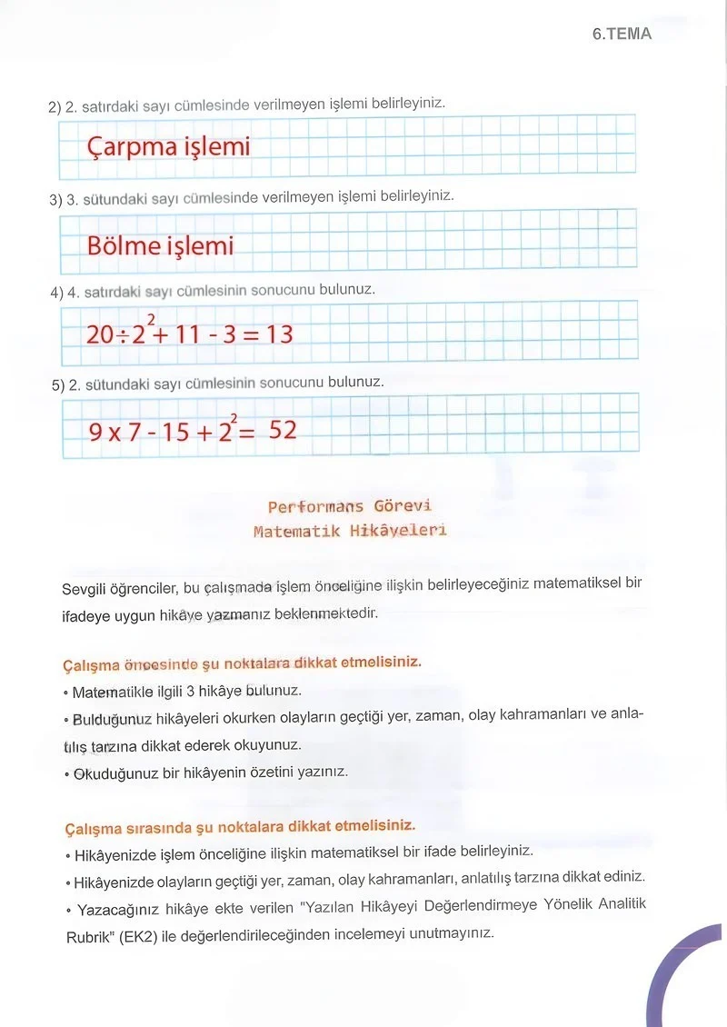 5. Sınıf Matematik Ders Kitabı Cevapları Meb Yayınları 2.Kitap Sayfa 137 Çözüm Görseli
